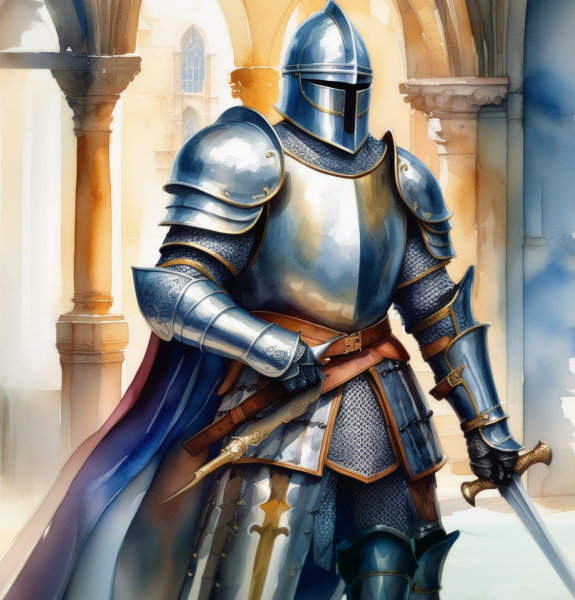 Knickeis Freund, der Ritter Kunibert